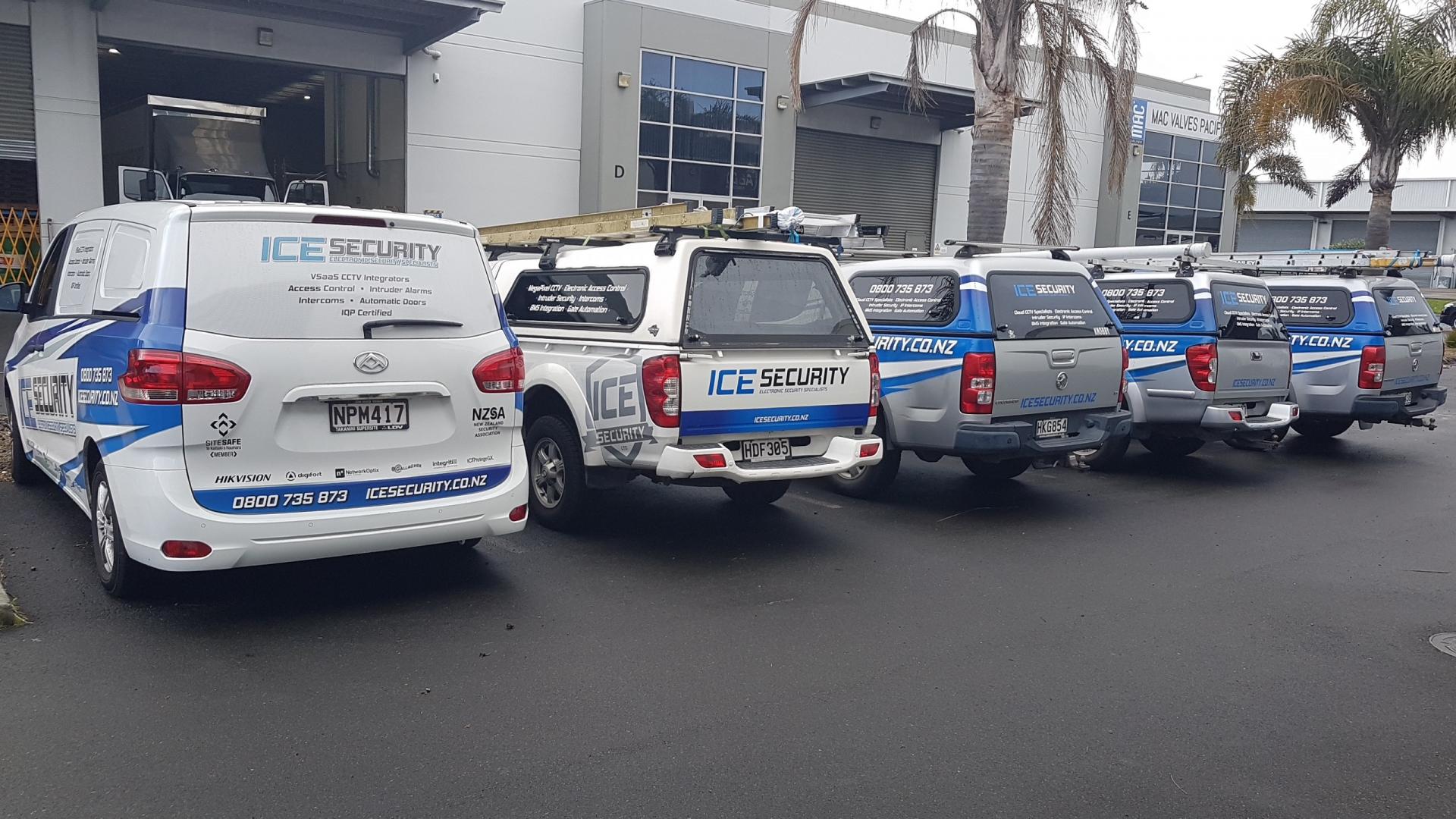 ICE Security Fleet of Vehicles